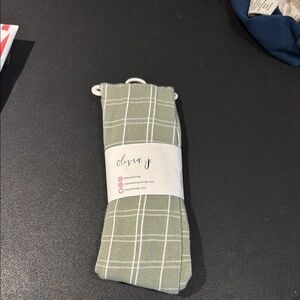 Green Casual Plaid Socks for Everyday Comfort